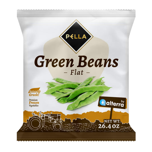 Pella Flat Green Beans – Pella Frozen Flat Green Beans 26.4oz
